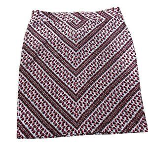 WD NY Aline skirt Xs Red Black Feminine Boho Cottagecore Country diamond